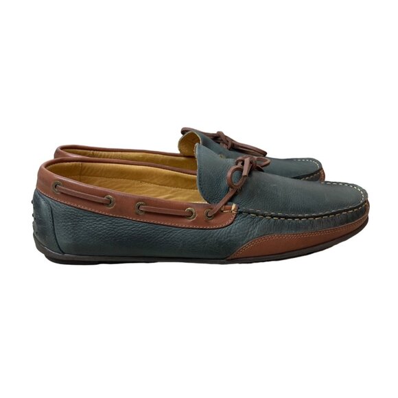 G.H  Bass & Co. Men’s Navy Blue Bass Lucca On Board Loafers Sz 13M - NWB - Picture 5 of 11